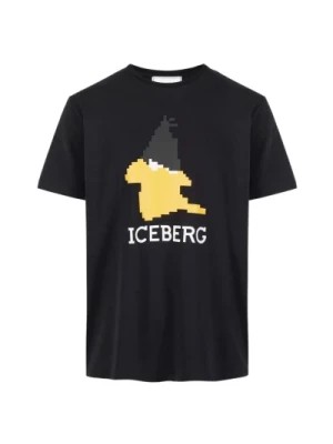 Zdjęcie produktu Daffy Face Print T-shirt Iceberg