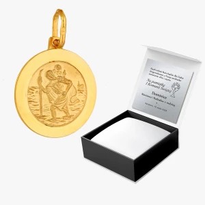 Zdjęcie produktu Dall'Acqua zawieszka ze złota medalik