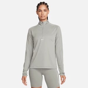 Zdjęcie produktu Damska bluza z zamkiem 1/4 Dri-FIT Nike Pacer - Szary