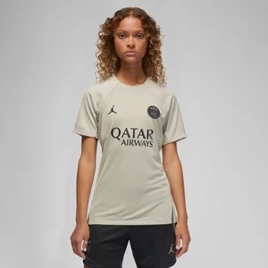 Zdjęcie produktu Damska dzianinowa koszulka piłkarska z krótkim rękawem Jordan Dri-FIT Paris Saint-Germain Strike (wersja trzecia) - Brązowy