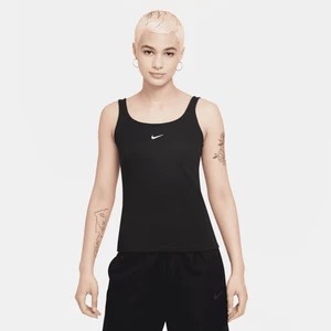 Zdjęcie produktu Damska koszulka bez rękawów na cienkich ramiączkach Nike Sportswear Essential - Czerń