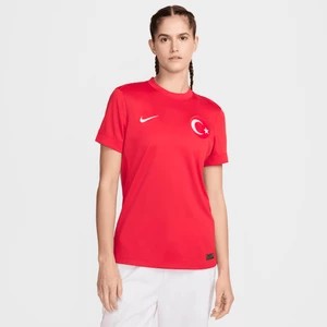 Zdjęcie produktu Damska koszulka piłkarska Nike Dri-FIT Turcja Stadium 2024/25 (wersja wyjazdowa) (replika) - Czerwony