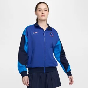 Zdjęcie produktu Damska piłkarska kurtka przedmeczowa Nike Dri-FIT Chelsea F.C. Strike - Niebieski