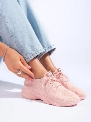 Zdjęcie produktu Damskie różowe buty sportowe Shelvt