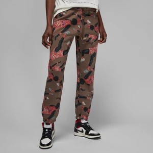 Zdjęcie produktu Damskie spodnie z dzianiny Brooklyn Jordan Artist Series by Parker Duncan - Brązowy