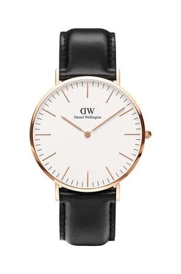 Zdjęcie produktu Daniel Wellington zegarek Classic 40 Sheffield RG damski kolor czarny