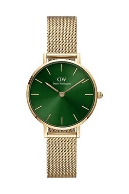 Zdjęcie produktu Daniel Wellington zegarek Petite Emerald 28 damski kolor złoty