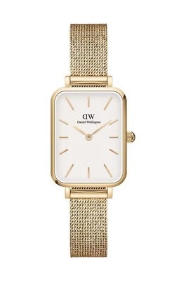 Zdjęcie produktu Daniel Wellington zegarek Quadro 20X26 damski kolor złoty