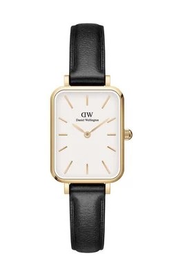 Zdjęcie produktu Daniel Wellington zegarek Quadro 20X26 damski kolor złoty