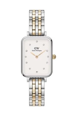 Zdjęcie produktu Daniel Wellington zegarek Quadro Lumine 5-Link damski kolor srebrny