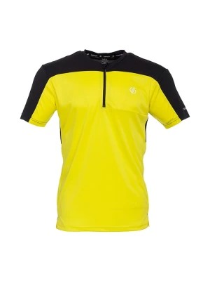 Zdjęcie produktu Dare 2b Koszulka funkcyjna "Aces III Jersey" w kolorze żółto-czarnym rozmiar: S