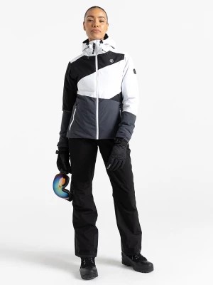 Zdjęcie produktu Dare 2b Kurtka narciarska "Ice" w kolorze szaro-białym rozmiar: 40