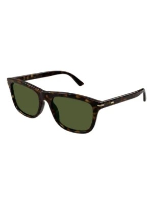 Zdjęcie produktu Dark Havana/Green Sunglasses Gucci