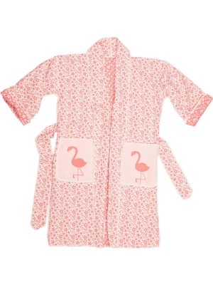 Zdjęcie produktu David Fussenegger Kimono "Flamingo" w kolorze jasnoróżowym rozmiar: onesize