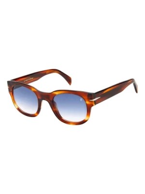 Zdjęcie produktu DB 7045/S Sunglasses in Brown Horn/Blue Shaded Eyewear by David Beckham