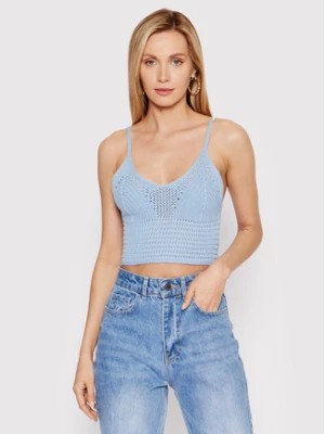 Zdjęcie produktu DeeZee Top Louna AL023 Błękitny Cropped Fit