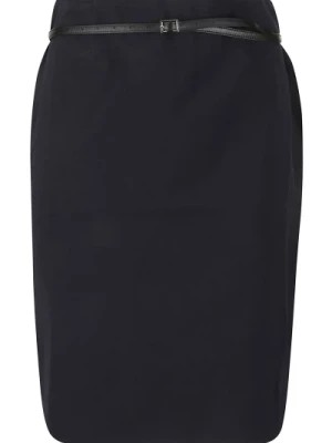 Zdjęcie produktu Delta Spódnica Midi z Paskiem ze Skóry 16Arlington