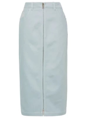 Zdjęcie produktu Denimowa Spódnica Midi Fendi