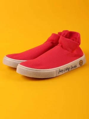 Zdjęcie produktu Denokids Sneakersy "Komik" w kolorze czerwonym rozmiar: 27