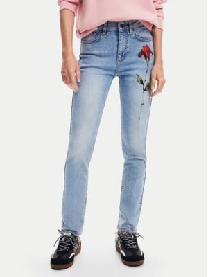 Zdjęcie produktu Desigual Jeansy Aina 24WWDD19 Niebieski Skinny Fit