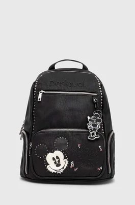 Zdjęcie produktu Desigual plecak x Disney MICKEY ROCK CHESTER kolor czarny duży z aplikacją 24SAKP17