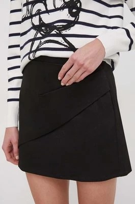 Zdjęcie produktu Desigual spódnica ITALIA kolor czarny mini rozkloszowana 24SWFW01