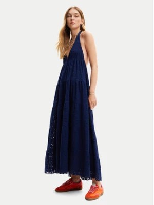 Zdjęcie produktu Desigual Sukienka letnia Toronto 24SWVK46 Niebieski Regular Fit