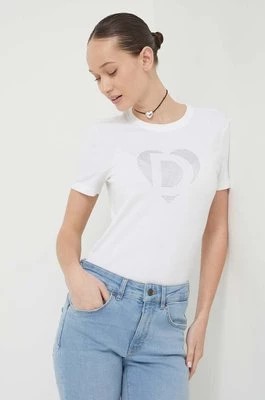 Zdjęcie produktu Desigual t-shirt D COR damski kolor biały 24SWTKAK