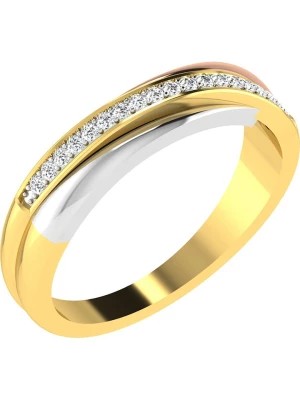 Zdjęcie produktu Diamant Vendôme Złoty pieścionek z diamentem rozmiar: 46