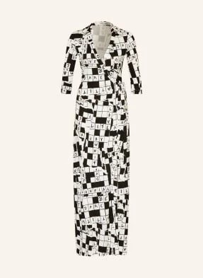 Zdjęcie produktu Diane Von Furstenberg Sukienka Kopertowa Abigail Z Jedwabiu Z Rękawami 3/4 weiss