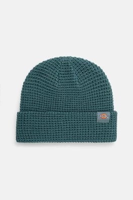 Zdjęcie produktu Dickies czapka Woodworth Waffle Beanie kolor zielony DK0A4XFD