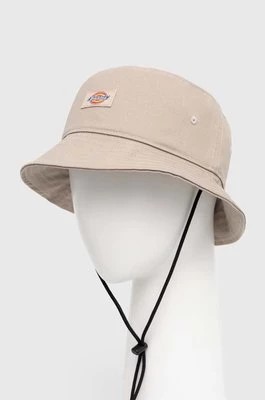 Zdjęcie produktu Dickies kapelusz bawełniany kolor beżowy bawełniany