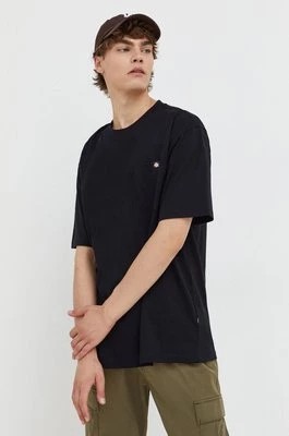 Zdjęcie produktu Dickies t-shirt bawełniany kolor czarny gładki