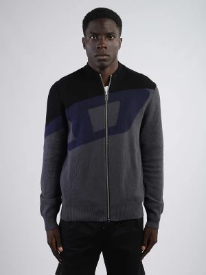 Zdjęcie produktu Diesel Clothes Sweter w kolorze szaro-czarno-granatowym rozmiar: XXL