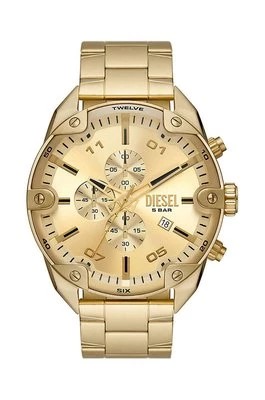 Zdjęcie produktu Diesel zegarek męski kolor złoty