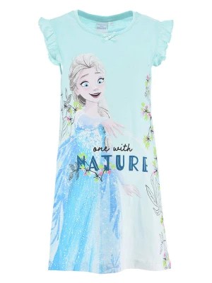 Zdjęcie produktu Disney Frozen Koszula nocna "Kraina lodu" w kolorze błękitnym rozmiar: 110