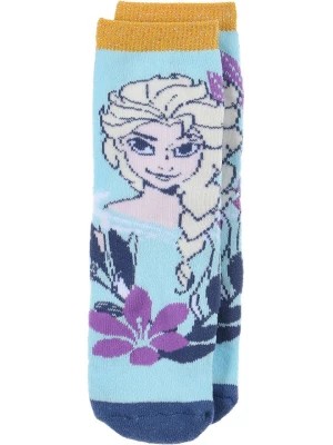 Zdjęcie produktu Disney Frozen Skarpety "Kraina Lodu" w kolorze błękitnym rozmiar: 23-26