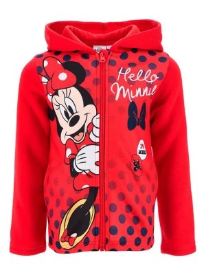 Zdjęcie produktu Disney Minnie Mouse Bluza "Minnie" w kolorze czerwonym ze wzorem rozmiar: 104