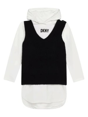 Zdjęcie produktu DKNY 2-częściowy zestaw w kolorze kremowo-czarnym rozmiar: 152