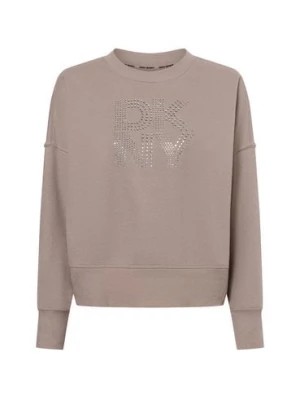 Zdjęcie produktu DKNY Bluza damska Kobiety beżowy jednolity,