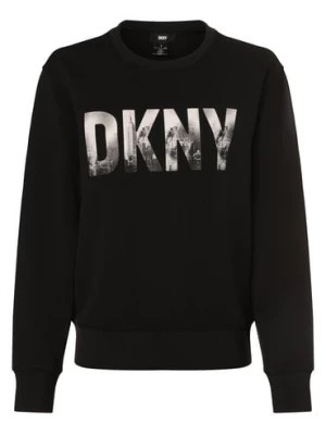 Zdjęcie produktu DKNY Bluza damska Kobiety czarny nadruk,