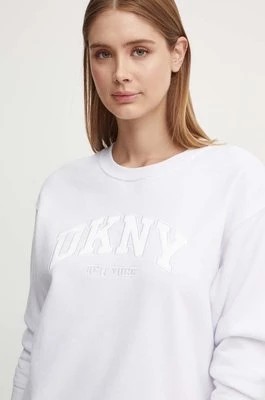 Zdjęcie produktu Dkny bluza damska kolor biały z aplikacją DP4T9809