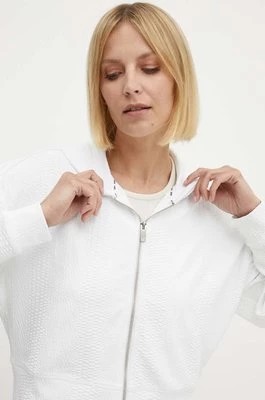Zdjęcie produktu Dkny bluza damska kolor biały z kapturem gładka DP4J9385