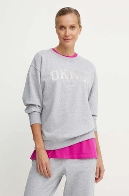 Zdjęcie produktu Dkny bluza damska kolor szary z aplikacją DP4T9809