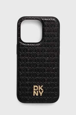 Zdjęcie produktu Dkny etui na telefon iPhone 14 Pro 6.1 kolor czarny DKHMP14LPSHRPSK