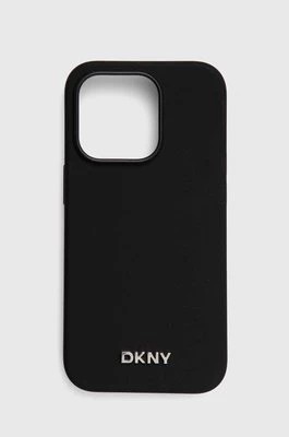 Zdjęcie produktu Dkny etui na telefon iPhone 14 Pro 6.1" kolor czarny DKHMP14LSMCHLK