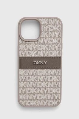 Zdjęcie produktu Dkny etui na telefon iPhone 15 / 14 / 13 6.1 kolor szary DKHCP15SPRTHSLE