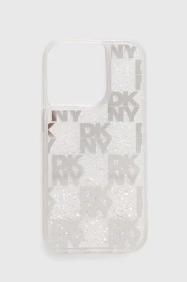 Zdjęcie produktu Dkny etui na telefon iPhone 15 Pro 6.1" kolor biały DKHCP15LLCPEPT