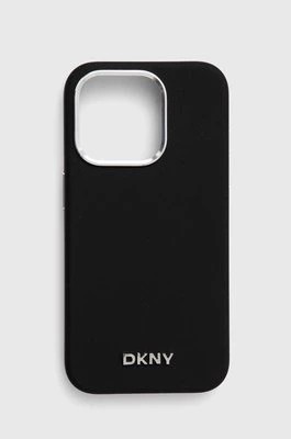 Zdjęcie produktu Dkny etui na telefon iPhone 15 Pro 6.1" kolor czarny DKHMP15LSMCHLK