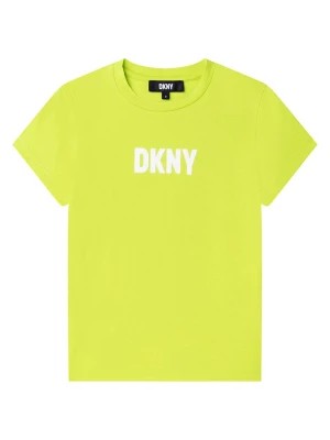 Zdjęcie produktu DKNY Koszulka w kolorze żółtym rozmiar: 128